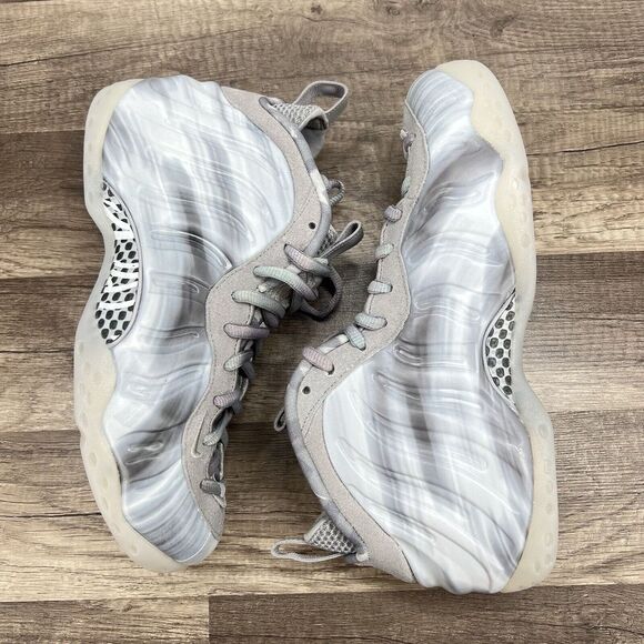Nike Air Foamposite One QS 'Dream a World' White Grey (DM0115-001) Mens Size 8 - Picture 8 of 12